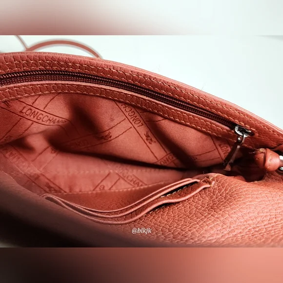 Longchamp Roseau Leather Crossbody/Shoulder Bag EUC - Picture 12 of 16